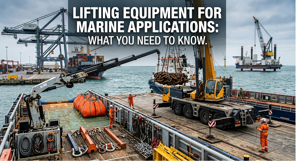 Lifting Equipment for Marine Applications:  What You Need to Know